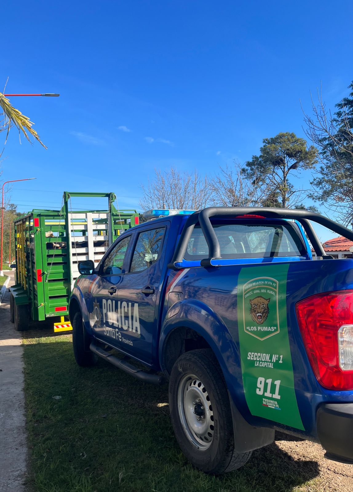 PARTE DE PRENSA: DIRECCION GENERAL DE SEGURIDAD RURAL “LOS PUMAS”
