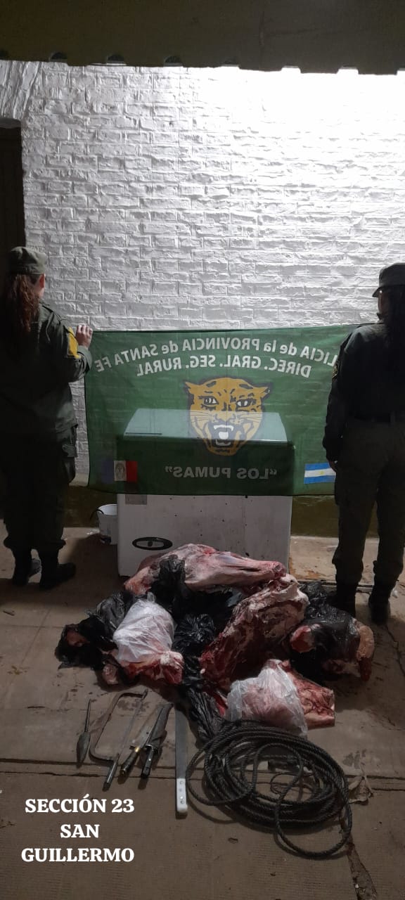 PARTE DE PRENSA: DIRECCION GENERAL DE SEGURIDAD RURAL “LOS PUMAS”