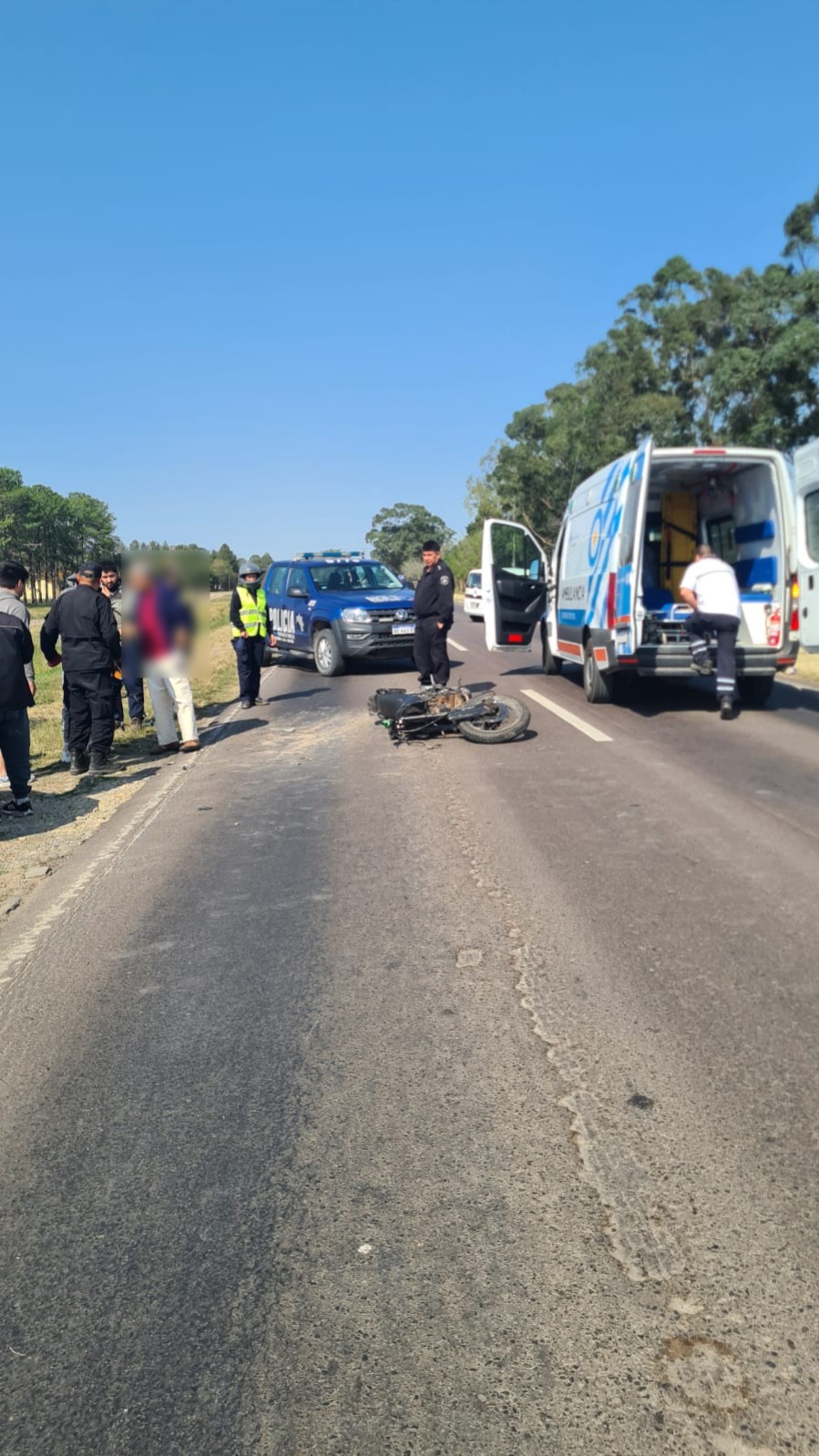 LAS TOSCAS: ACCIDENTE DE TRÁNSITO