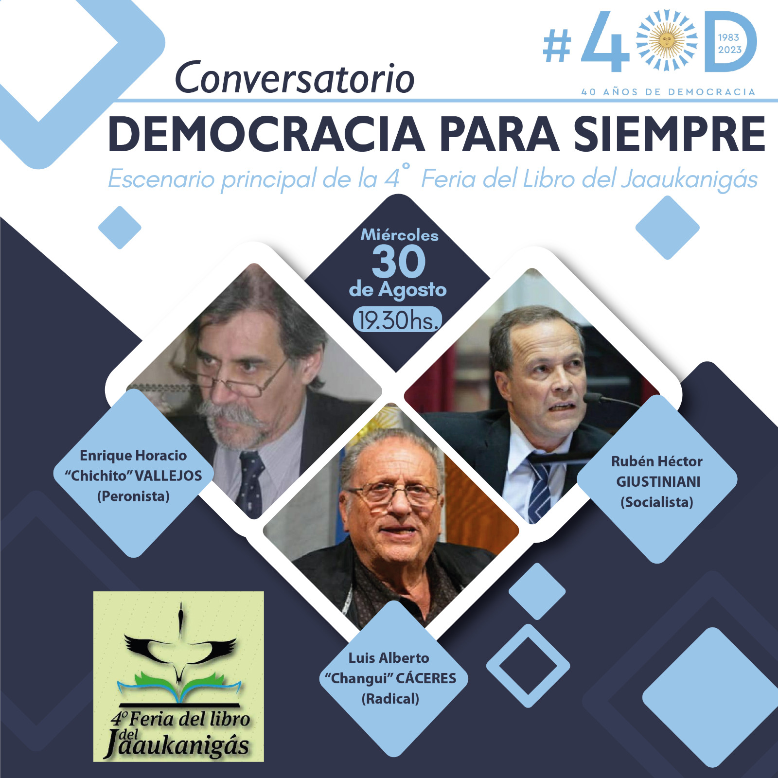 CONVERSATORIO “DEMOCRACIA PARA SIEMPRE”