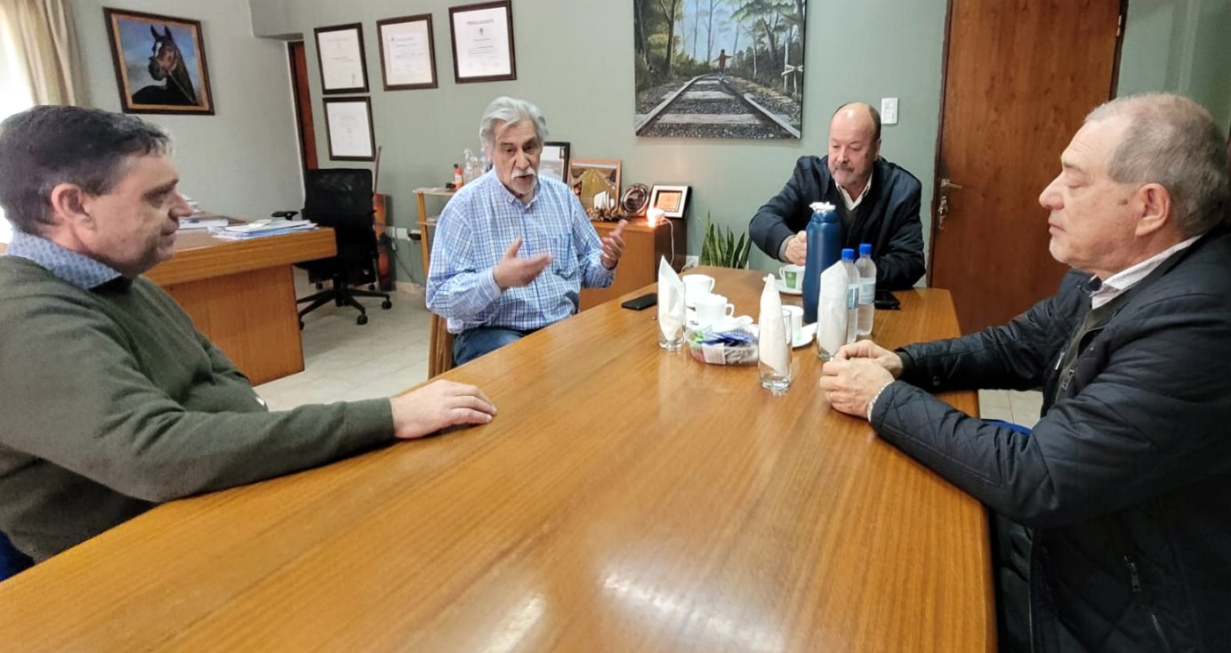 VISITA DEL HISTÓRICO DIRIGENTE POLÍTICO ENRIQUE HORACIO VALLEJOS