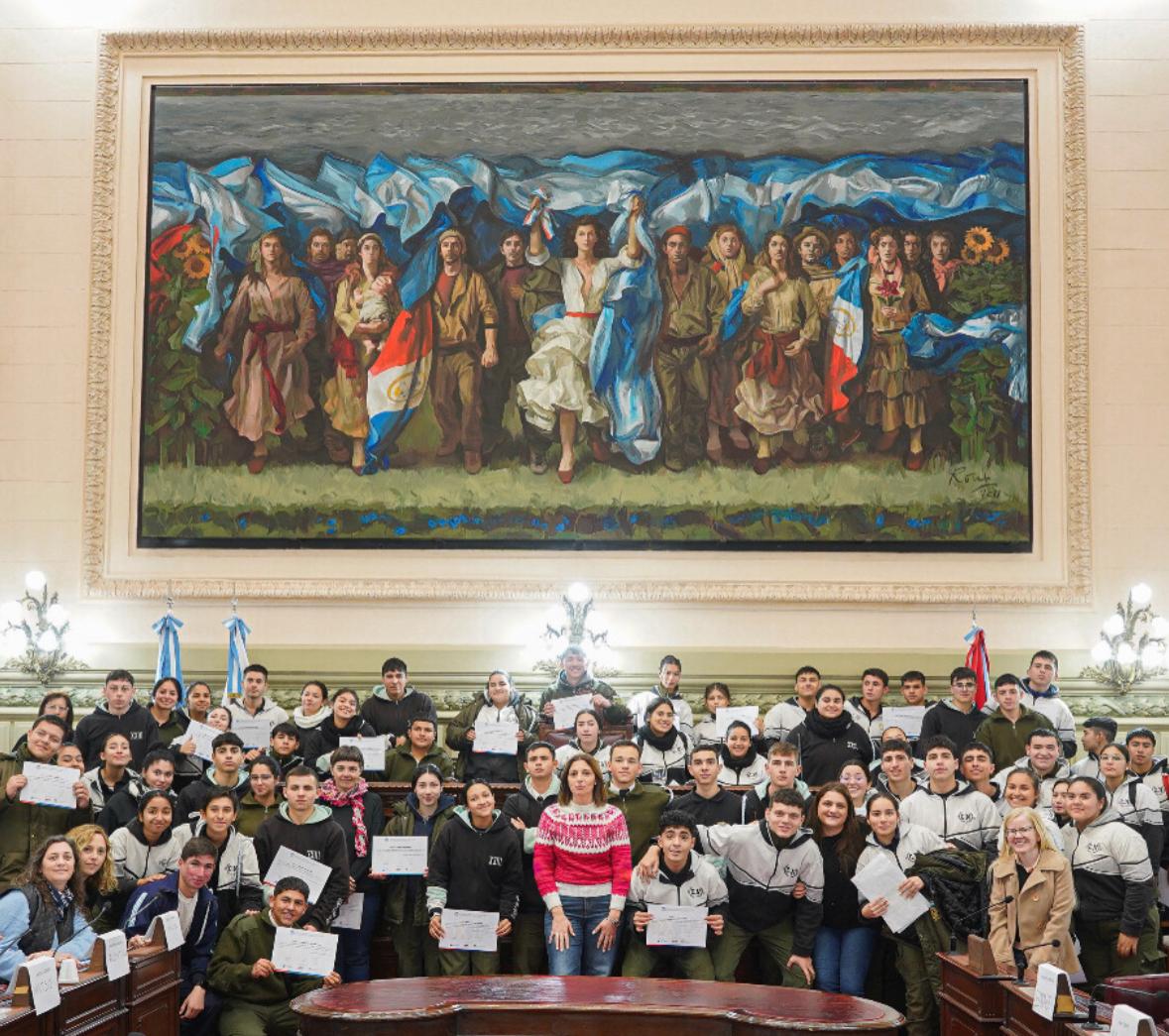 FLORITO: “LA EDUCACIÓN AFIANZA LA DEMOCRACIA”