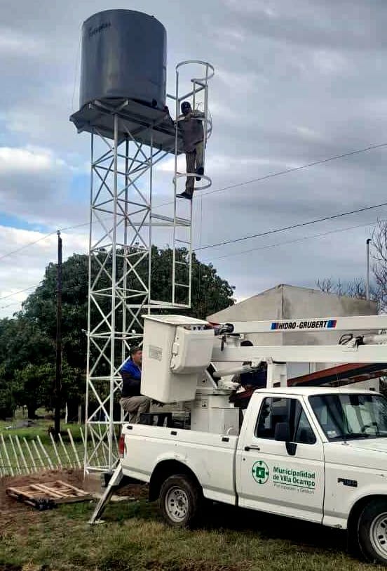 SE HABILITÓ EL SERVICIO DE AGUA CORRIENTE EN EL PARAJE “EL TALAR”