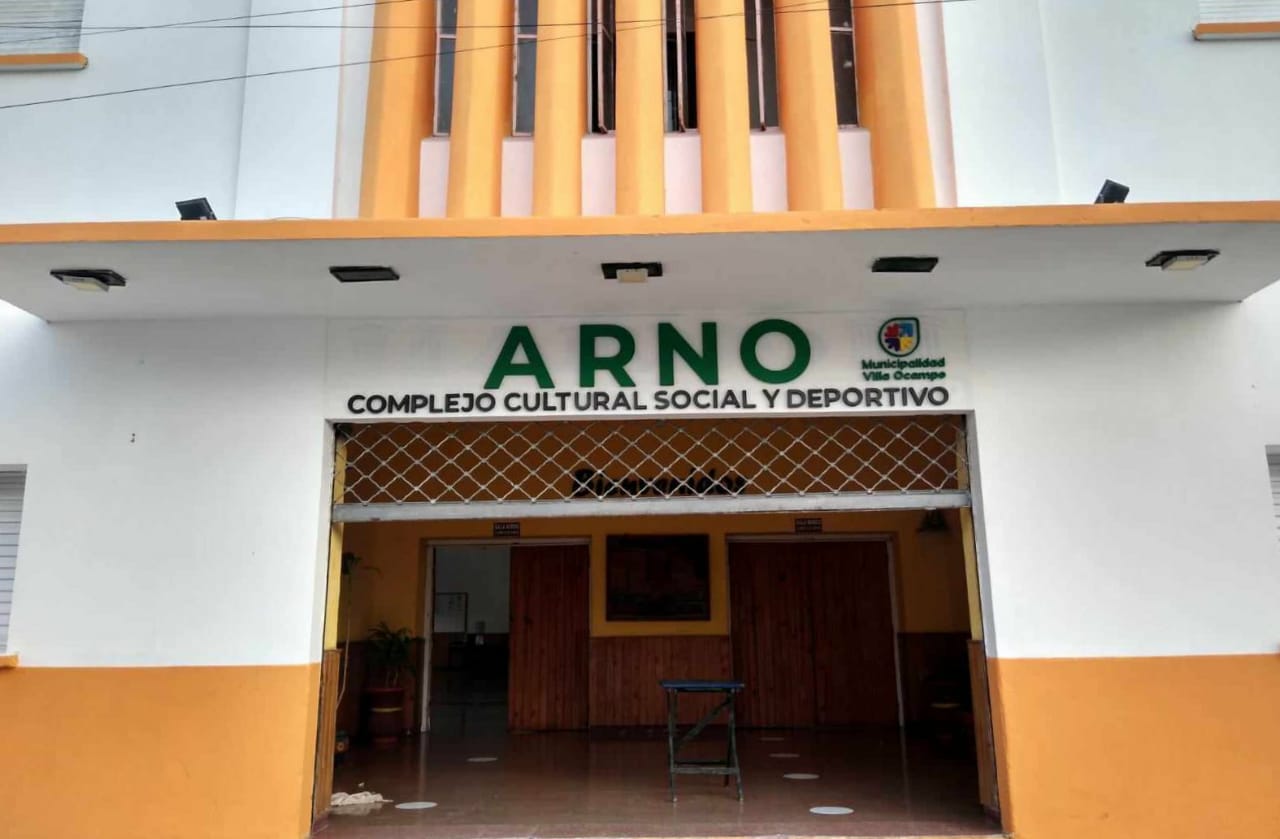 VILLA OCAMPO: FINALIZARON LOS TRABAJOS DE REFACCIÓN EXTERIOR DEL COMPLEJO “ARNO”