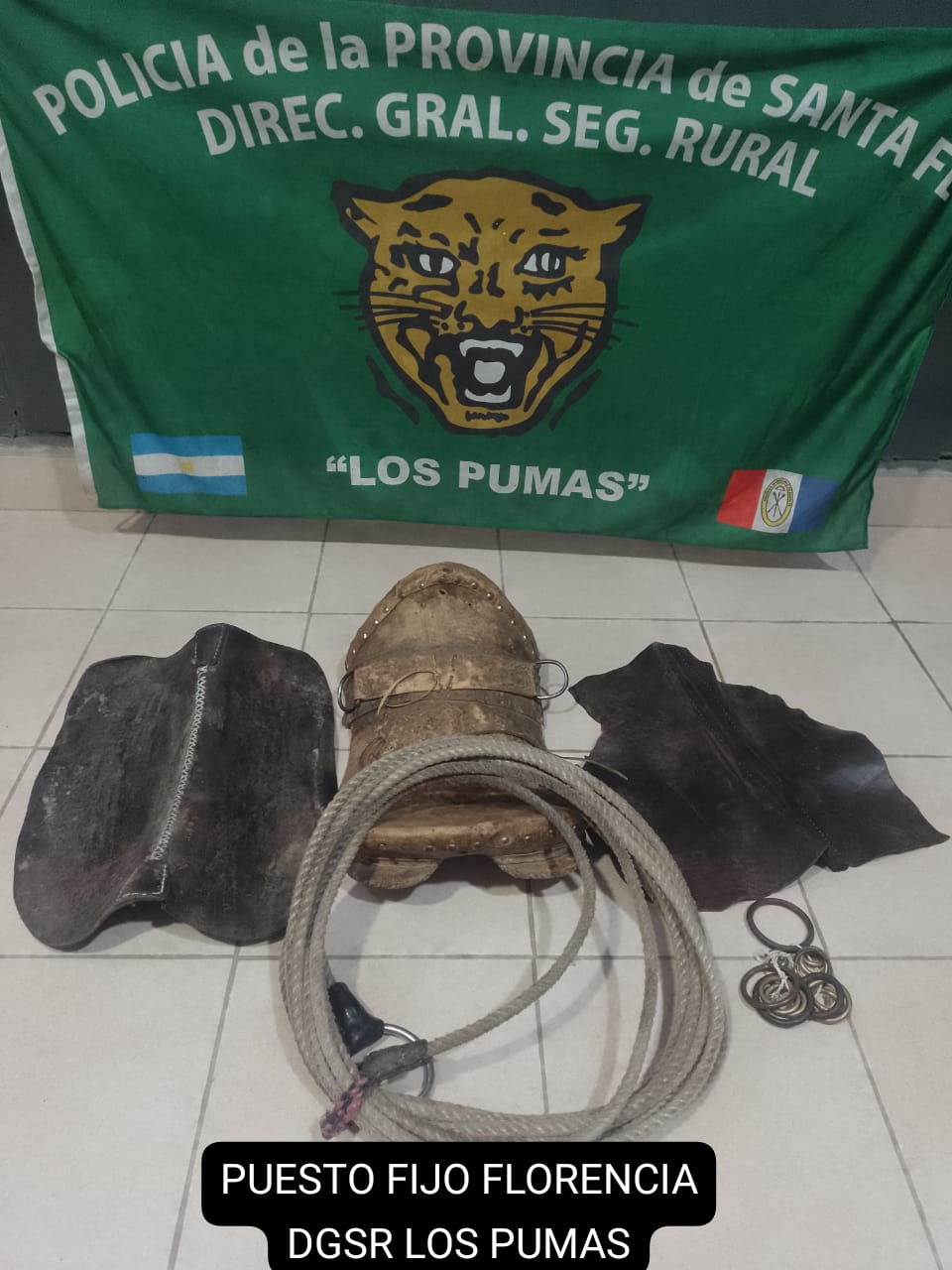 Los Pumas de Puesto Fijo Florencia esclarecieron un Hecho de Robo Calificado.