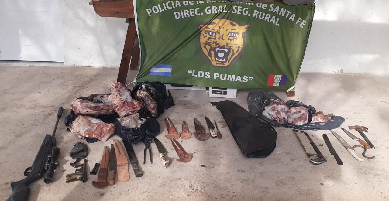 PARTE DE PRENSA: DIRECCION GENERAL DE SEGURIDAD RURAL “LOS PUMAS”