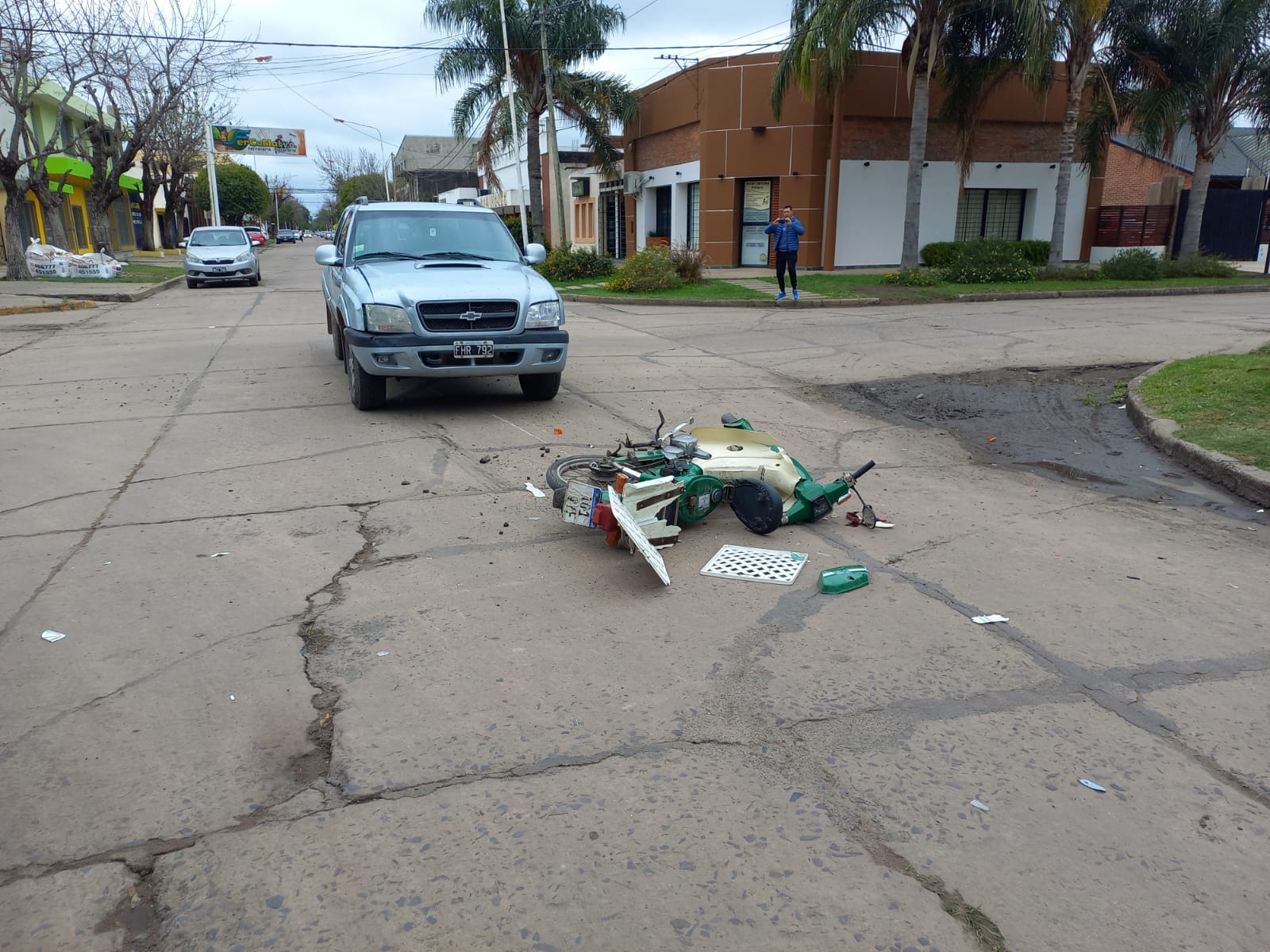 VILLA OCAMPO: ACCIDENTE DE TRANSITO