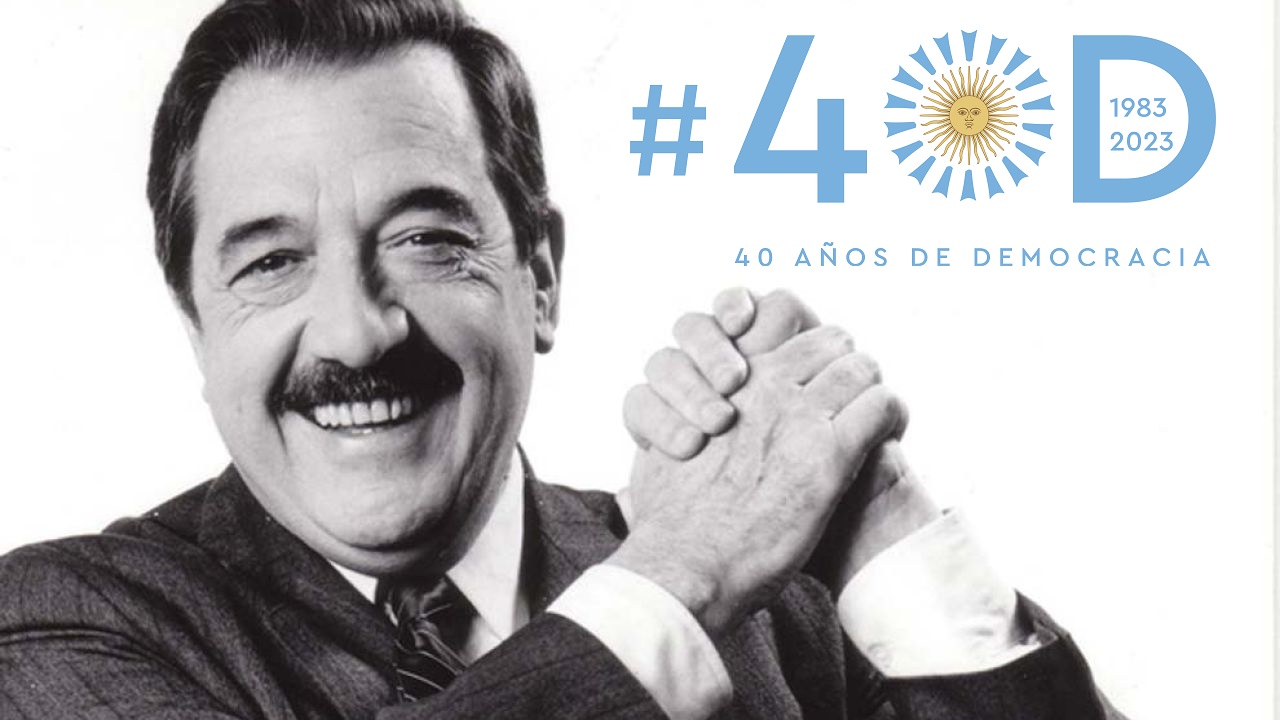 ACTO POR LOS 40 AÑOS DE LA RECUPERACIÓN DE LA DEMOCRACIA