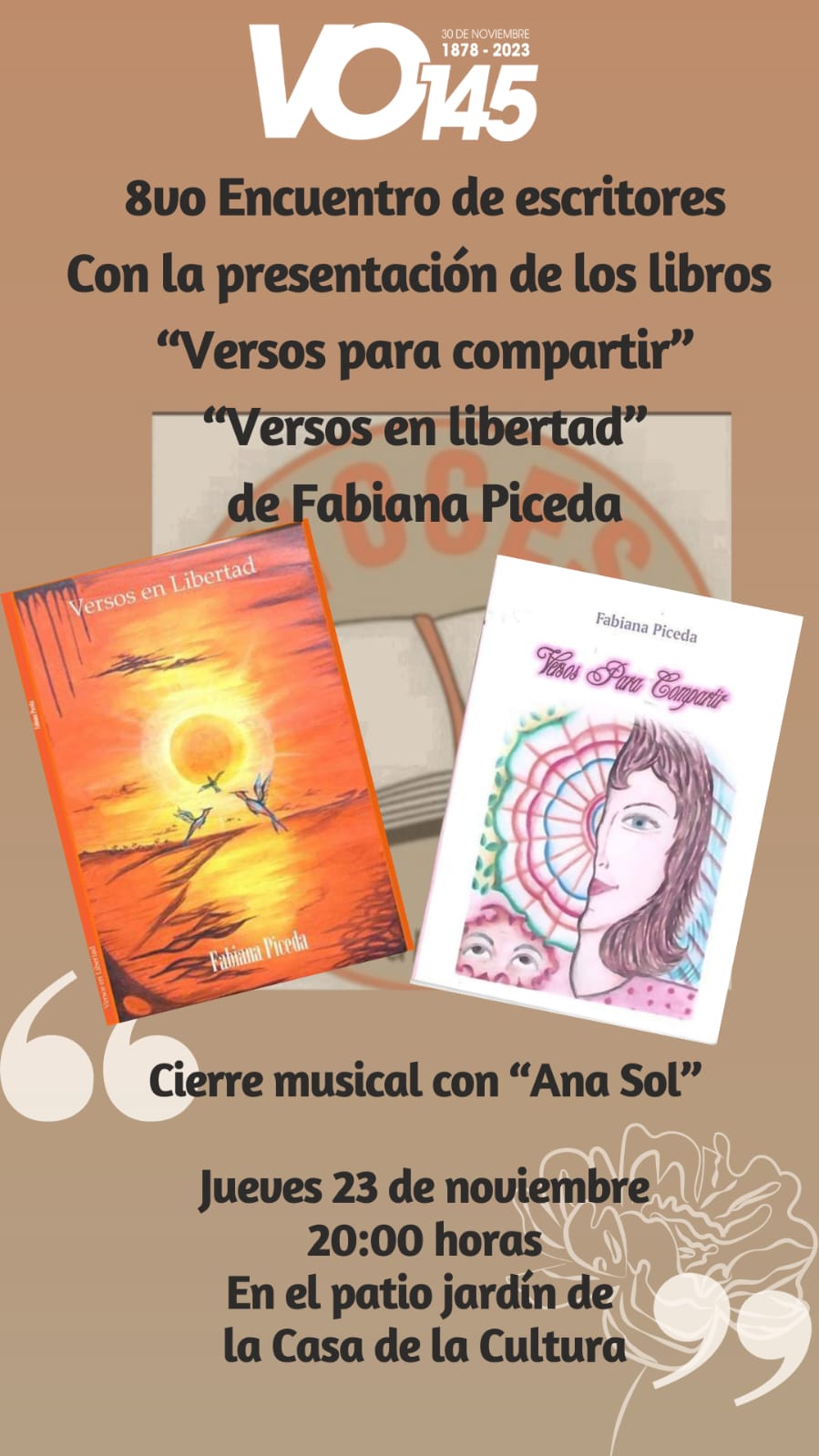 VILLA OCAMPO: 8º ENCUENTRO DE ESCRITORES