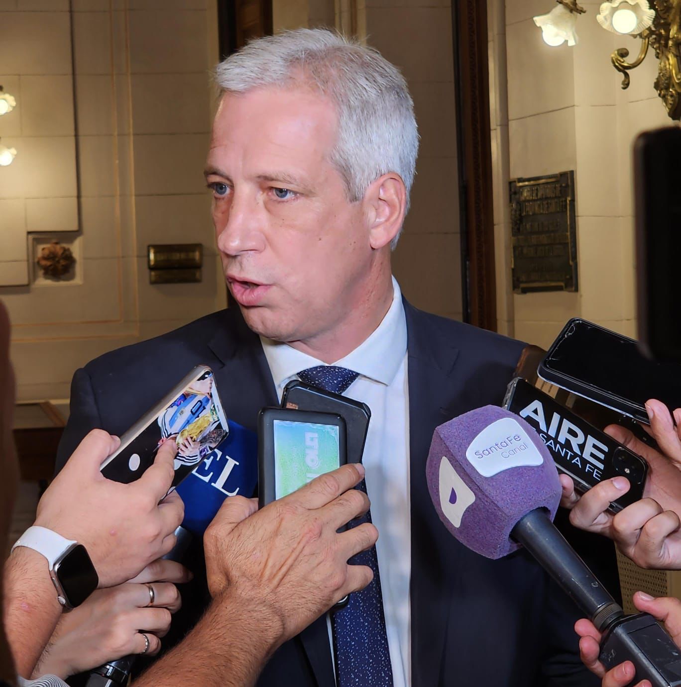 Dionisio Scarpin: “Con la Ley de Inteligencia se terminan los carpetazos”