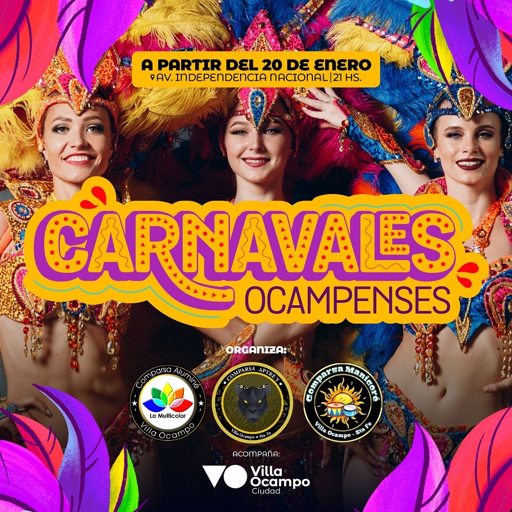 CARNAVALES OCAMPENSES 2024