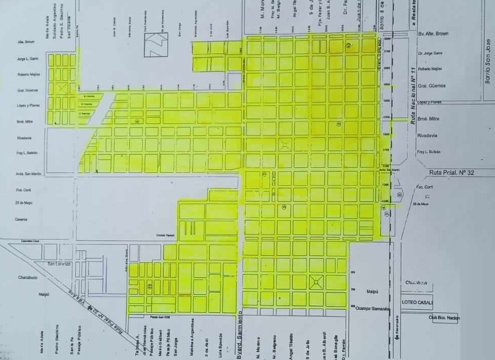 VILLA OCAMPO: APAGÓN DEL COBRE