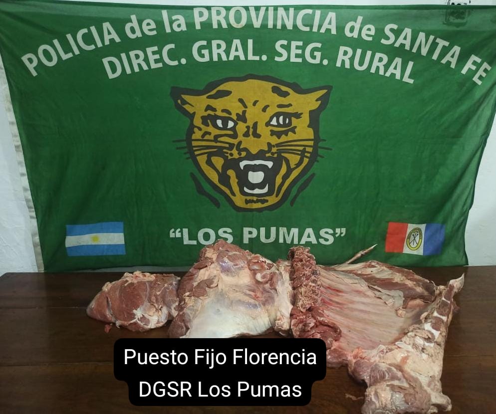 La Guardia Rural “Los Pumas” de Puesto Fijo Florencia esclareció un Abigeato en la localidad de Hardy.