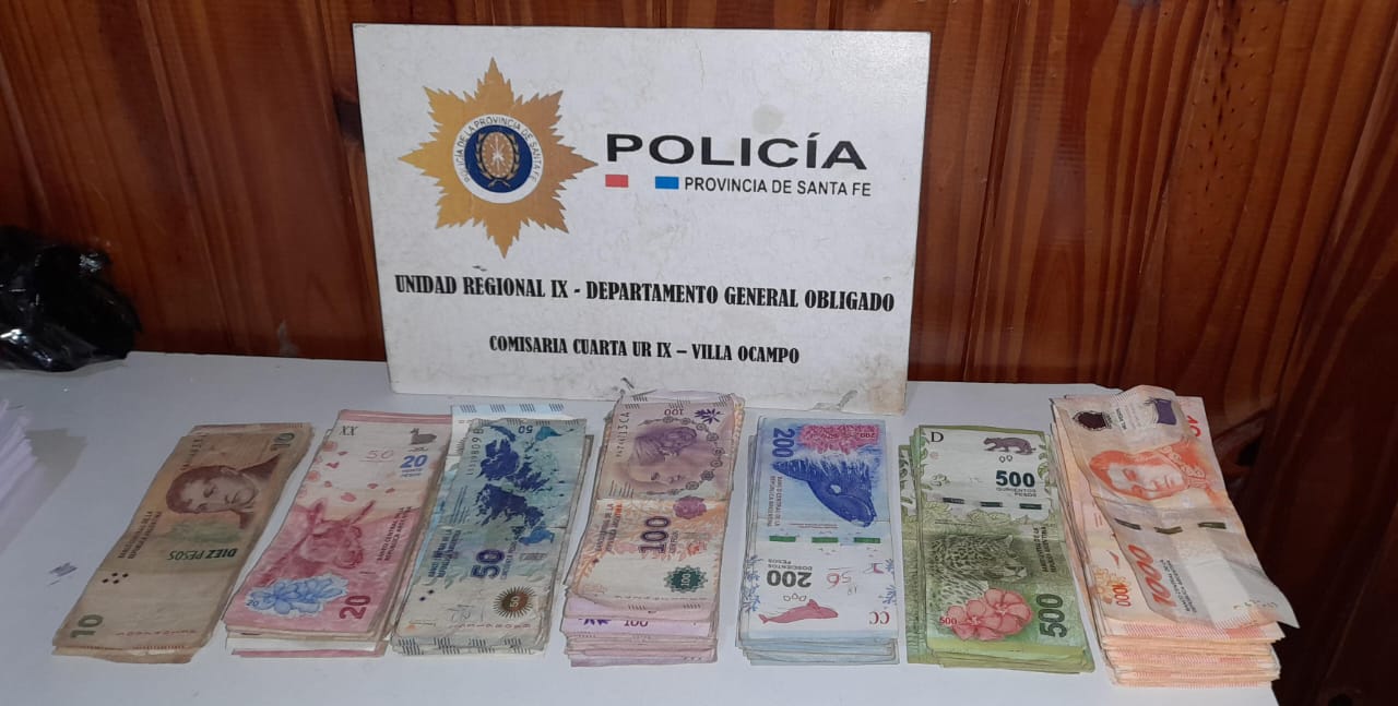 VILLA OCAMPO: MENORES DE EDAD SUSTRAJERON RECAUDACION DE AGENCIA DE QUINELA