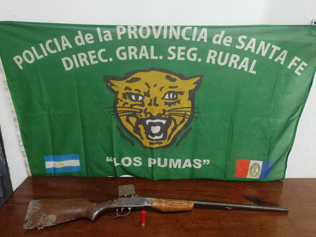 La Guardia Rural “Los Pumas” de Puesto Fijo Florencia, aprehendieron a un masculino por Infracción al Art. 189 Bis Inc. II del C.P.A.