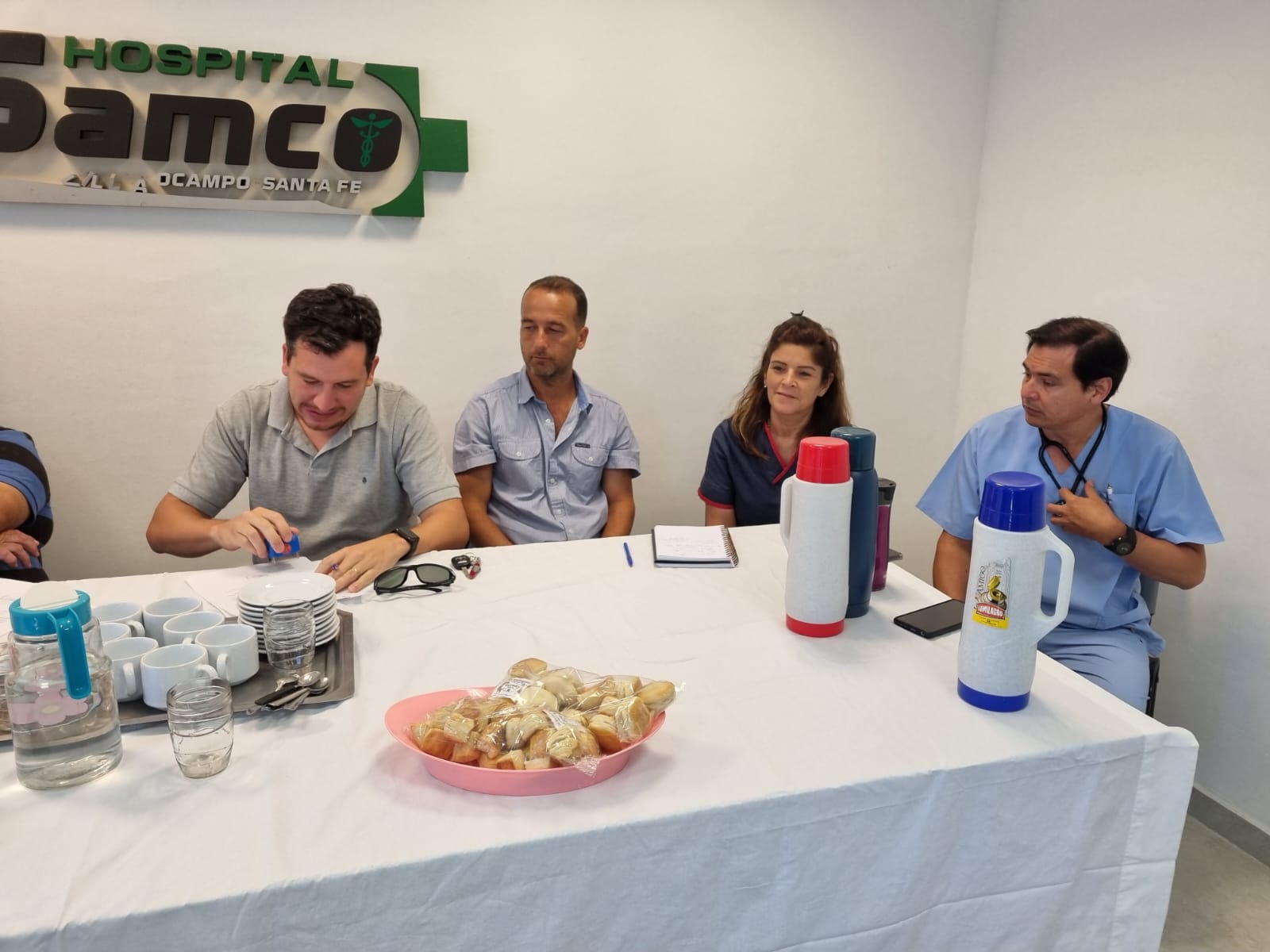 VILLA OCAMPO: SE FIRMÓ EL ACTA DE REINICIO DE OBRA