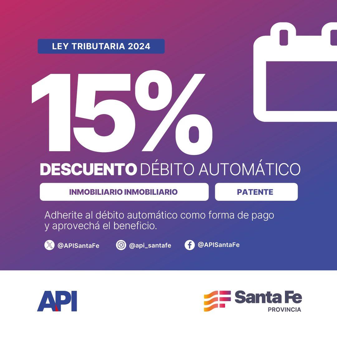 Provincia amplió el plazo para la adhesión al débito automático de Patente e Inmobiliario