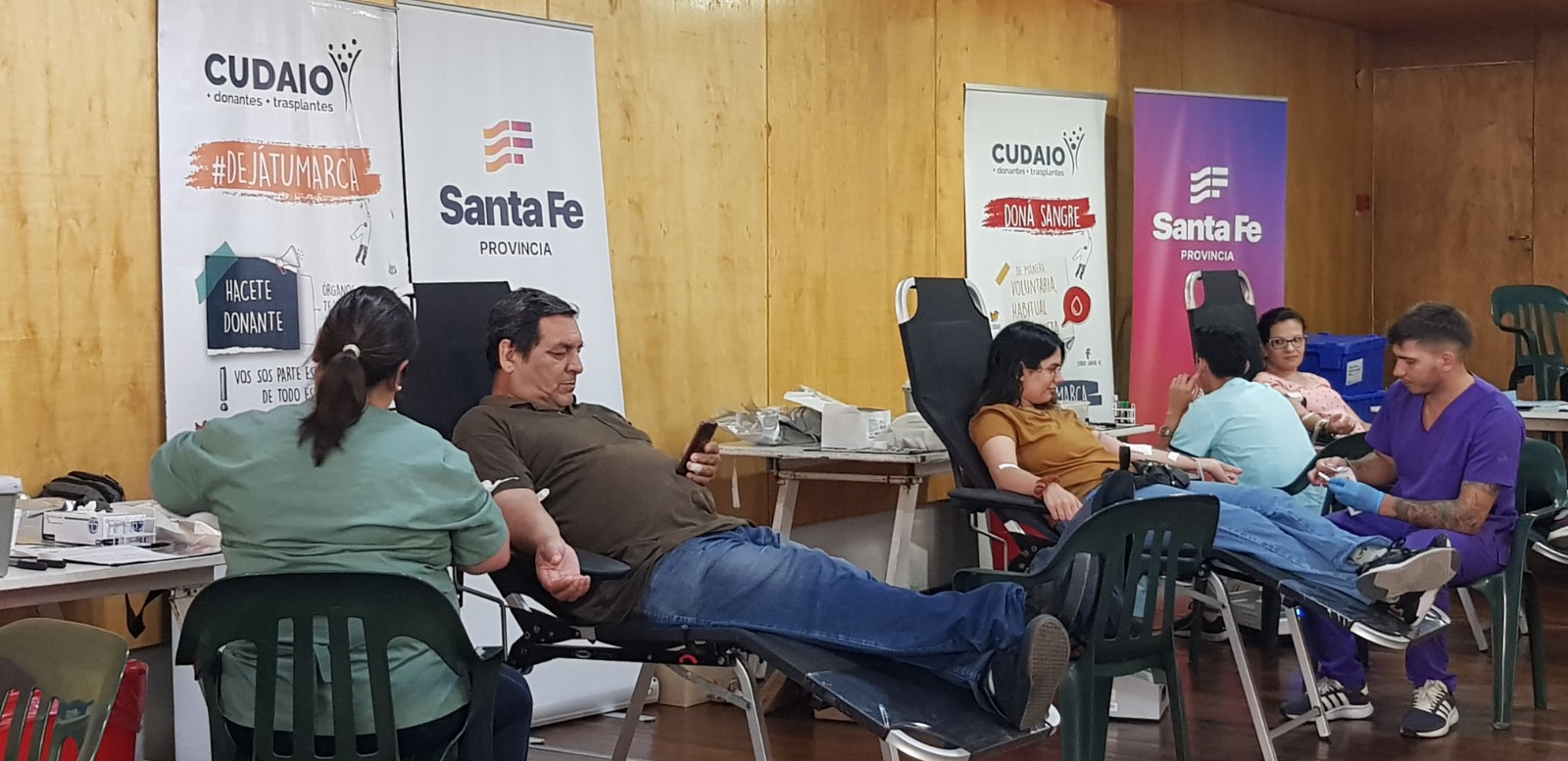 Provincia promueve la donación voluntaria de sangre