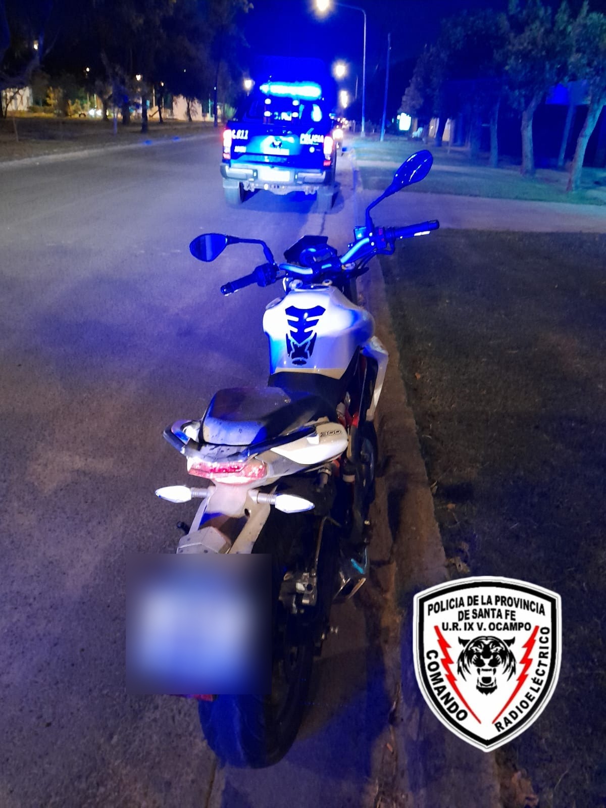 VILLA OCAMPO: CABALLO SUELTO PROVOCO ACCIDENTE EN LA VIA PUBLICA .