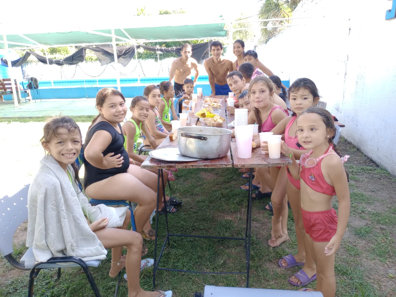 VILLA OCAMPO:  CIERRE DE LA COLONIA DE VACACIONES CON NIÑOS Y NIÑAS EN EL JOCEKY CLUB