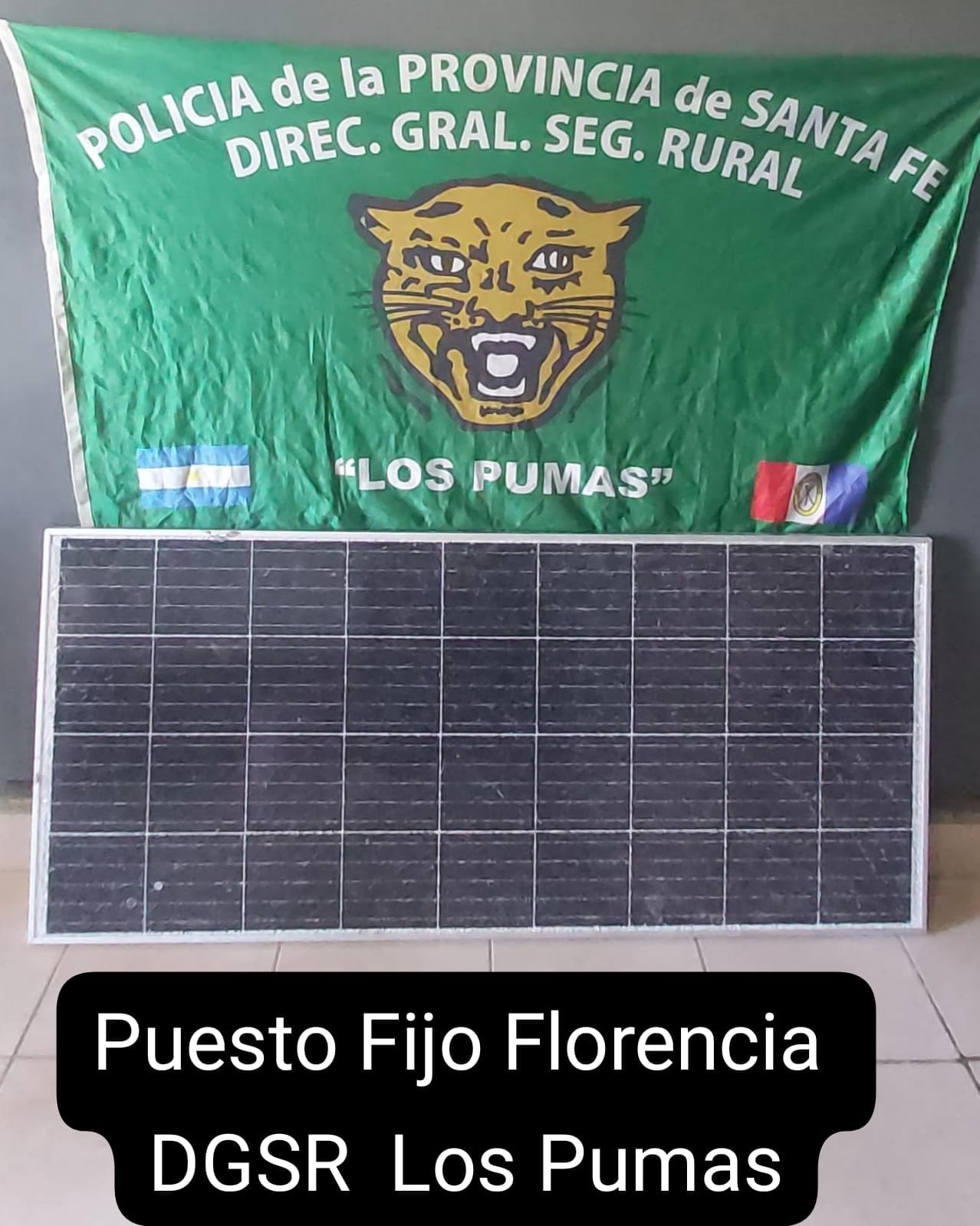 D.G.S.R. “LOS PUMAS” de Villa Ocampo, esclarecieron un hecho Abigeato.