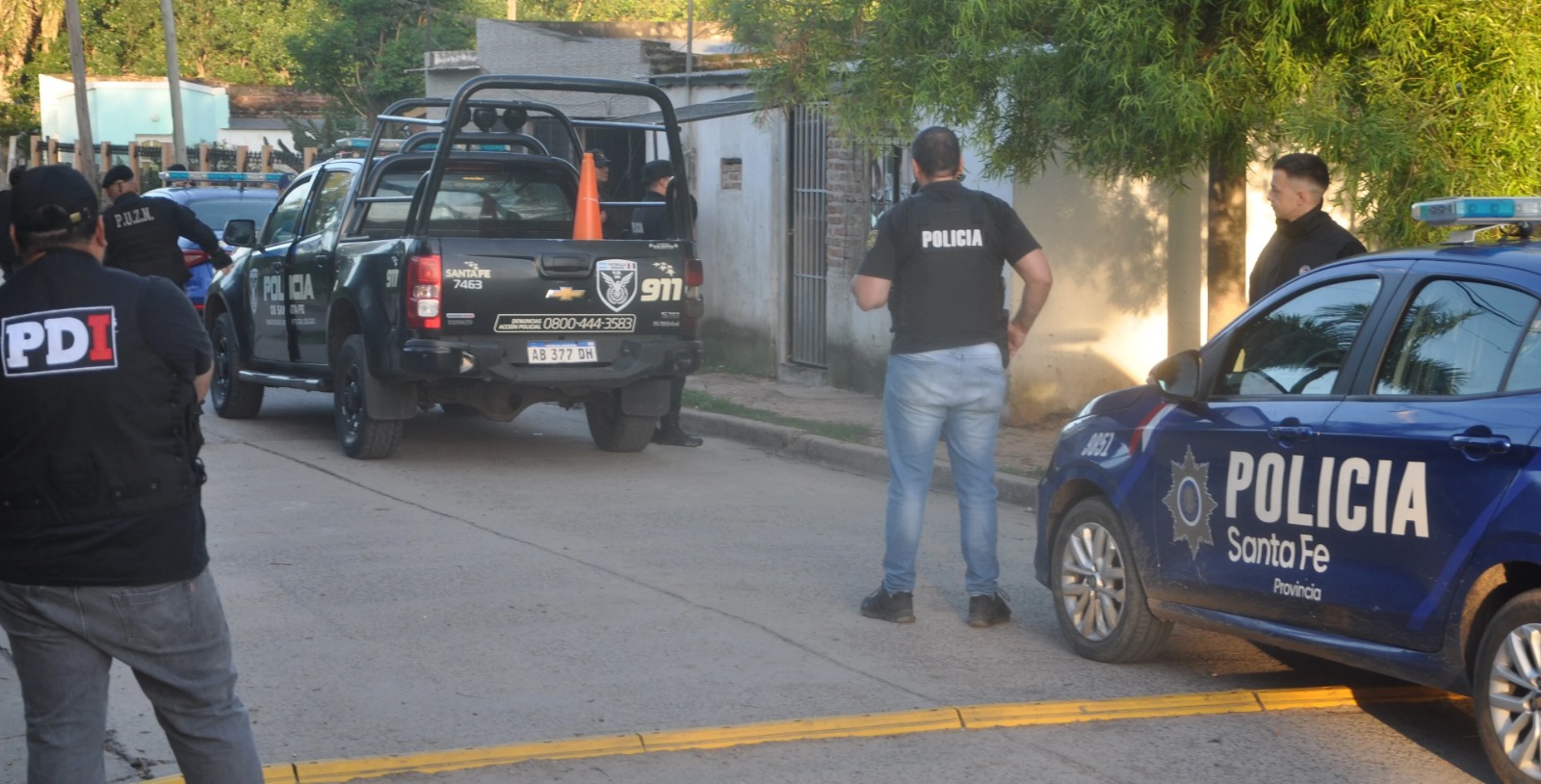 LAS TOSCAS: REMOLÓN PARA DESPERTARSE TEMPRANO PERO AL FINAL ATENDIÓ A LA POLICÍA.