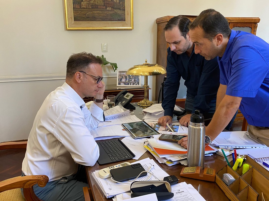 GESTIONES DEL INTENDENTE CRISTIAN MAREGA EN SANTA FE