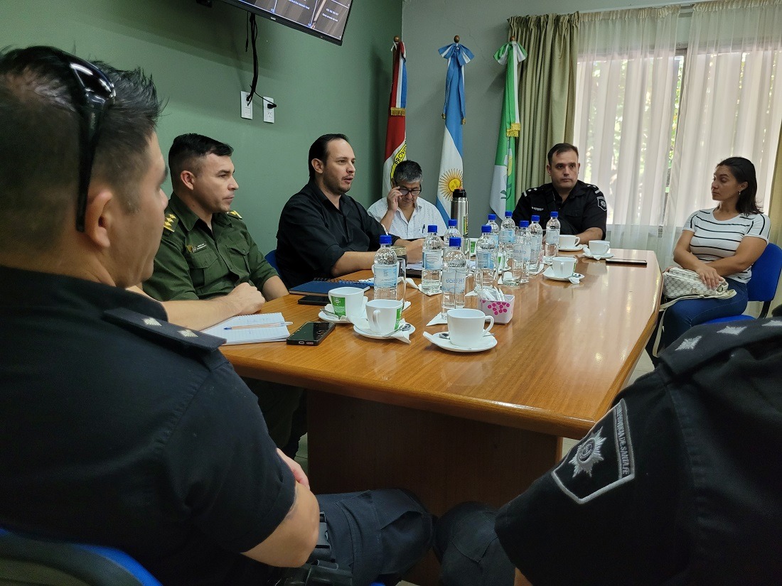 VILLA OCAMPO: REUNIÓN DE LA MESA DE SEGURIDAD LOCAL