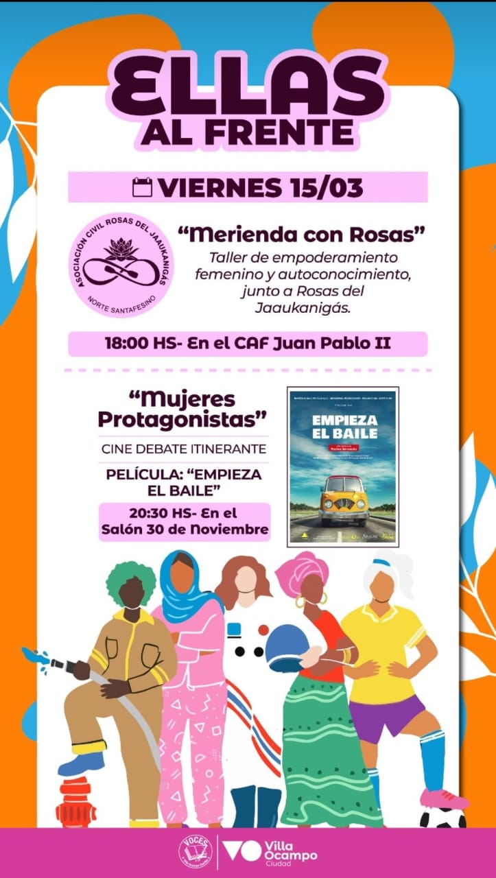 VILLA OCAMPO: EL CINE DEBATE ITINERANTE SE REALIZA HOY EN EL SALÓN 30 DE NOVIEMBRE