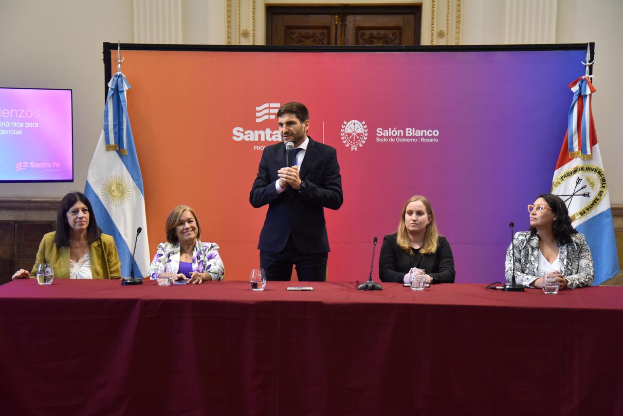 Pullaro: “A las víctimas de violencia de género les vamos a dar herramientas para que logren su autonomía económica”