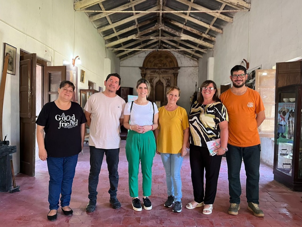 La Diputada Mancini Visitó Instituciones Educativas y Culturales en San Antonio de Obligado