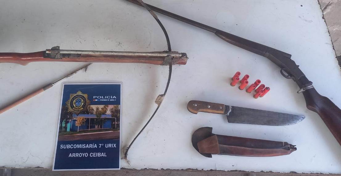 Una comisión policial dependiente de las seccionales de Arroyo Ceibal, Las Garzas, El Sombrerito y Villa Ocampo, allanaron y detuvieron a un macaco por amenzas.