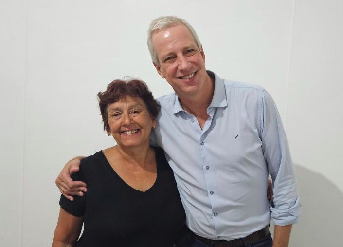 8 M: Dionisio Scarpin reconocerá en la Cámara de Diputados a Alicia Perna