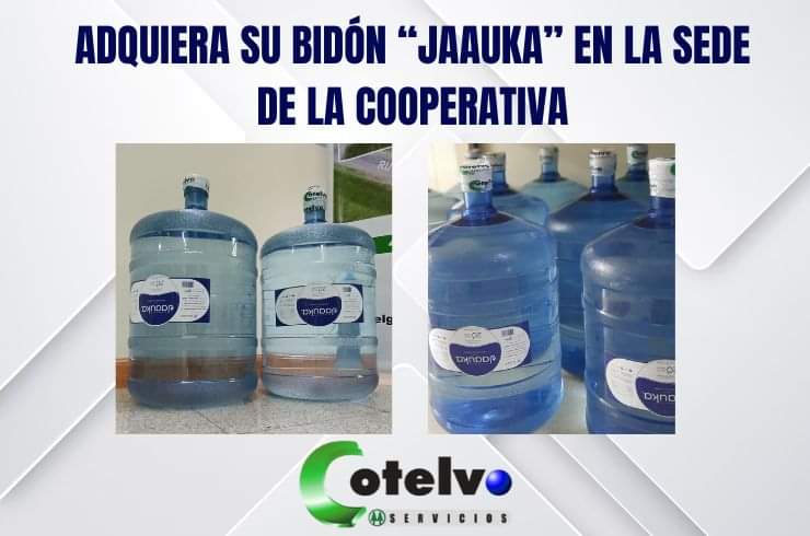 𝘼𝘿𝙌𝙐𝙄𝙀𝙍𝘼 𝙎𝙐 BIDÓN “𝙅𝘼𝘼𝙐𝙆𝘼” 𝙀𝙉 𝙇𝘼 𝙎𝙀𝘿𝙀 𝘿𝙀 𝙇𝘼 𝘾𝙊𝙊𝙋𝙀𝙍𝘼𝙏𝙄𝙑𝘼