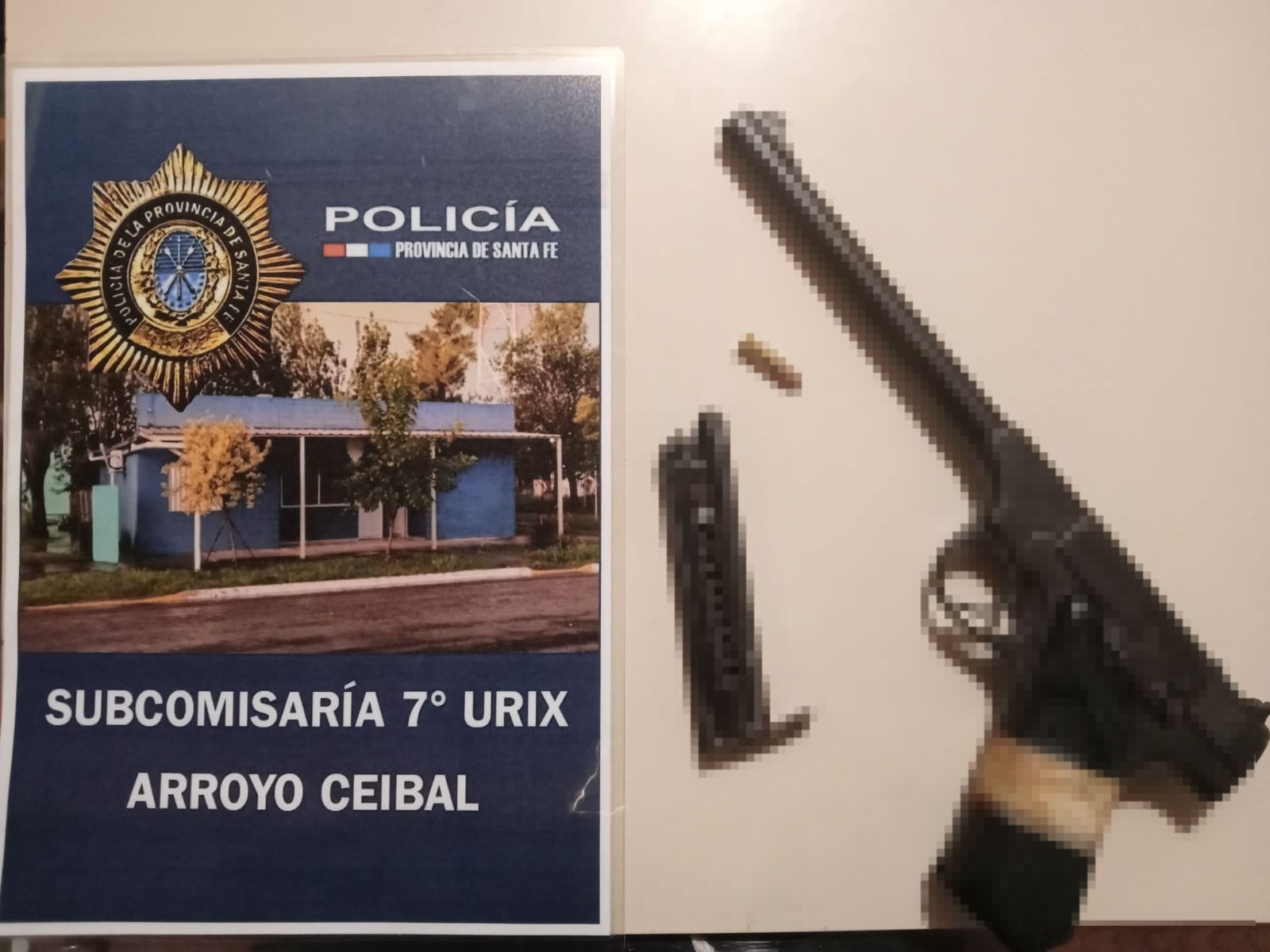 ARROYO CEIBAL: PORTACIÓN DE ARMA DE FUEGO.