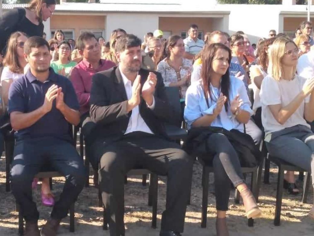 El Director Provincial de Ganadería Facundo Méndez, estuvo junto al gobernador Maximiliano Pullaro