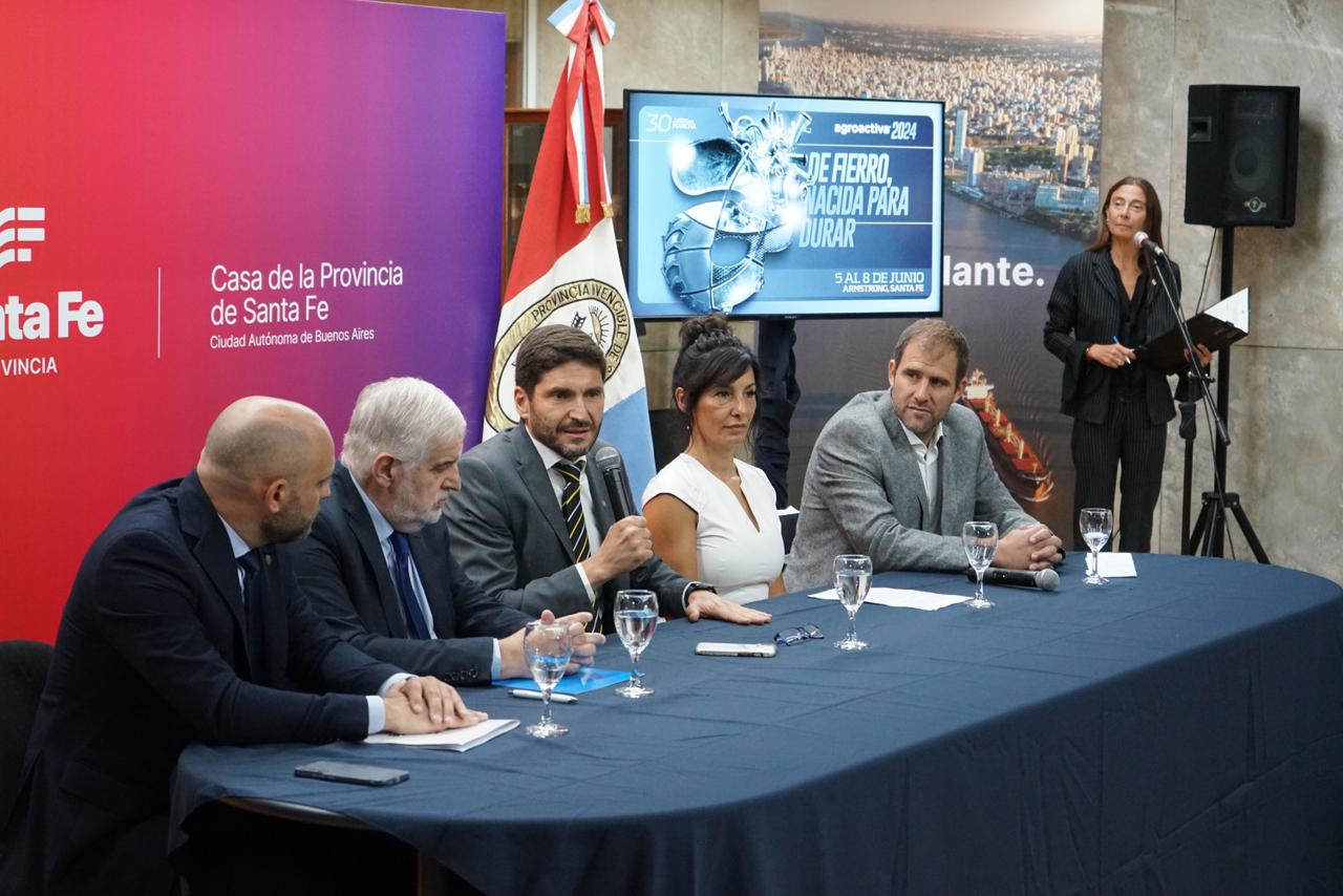 Pullaro: “Argentina saldrá adelante con el campo, la producción y la industria; ese es nuestro aporte al Pacto de Mayo”