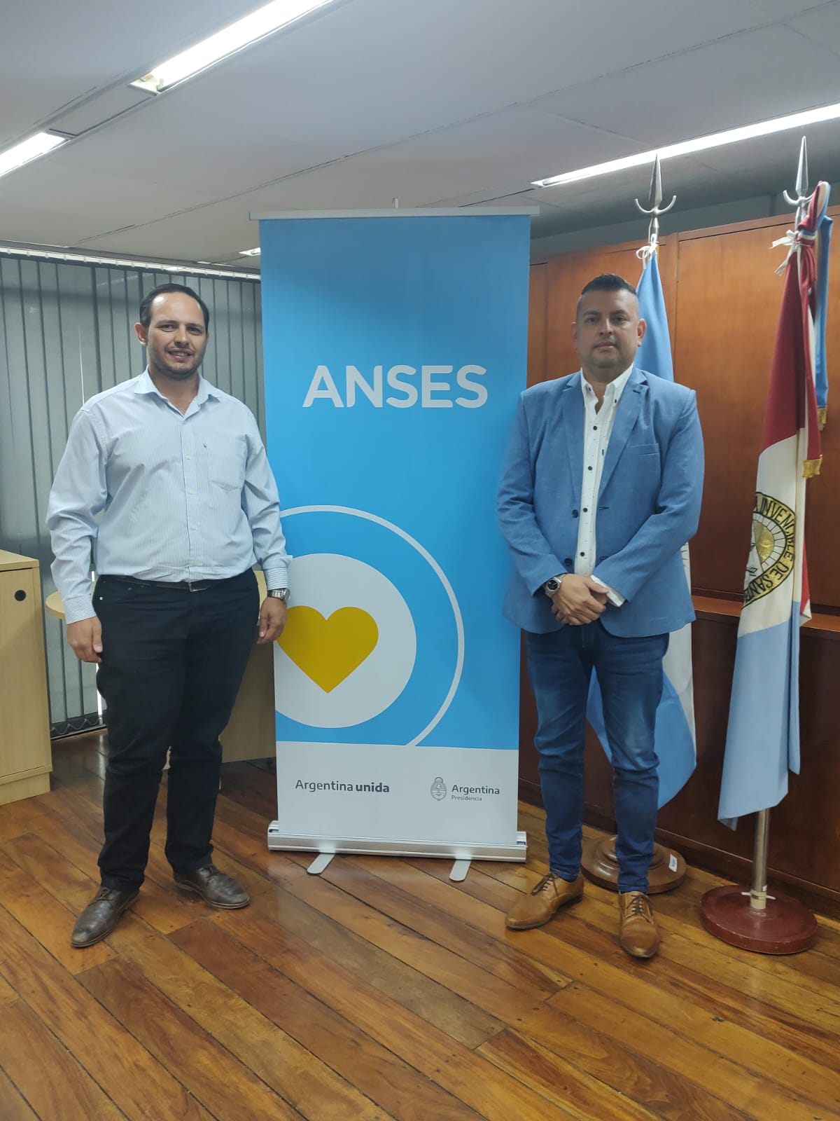 VILLA OCAMPO: REUNIÓN DEL INTENDENTE CON EL JEFE REGIONAL DE ANSES DEL LITORAL