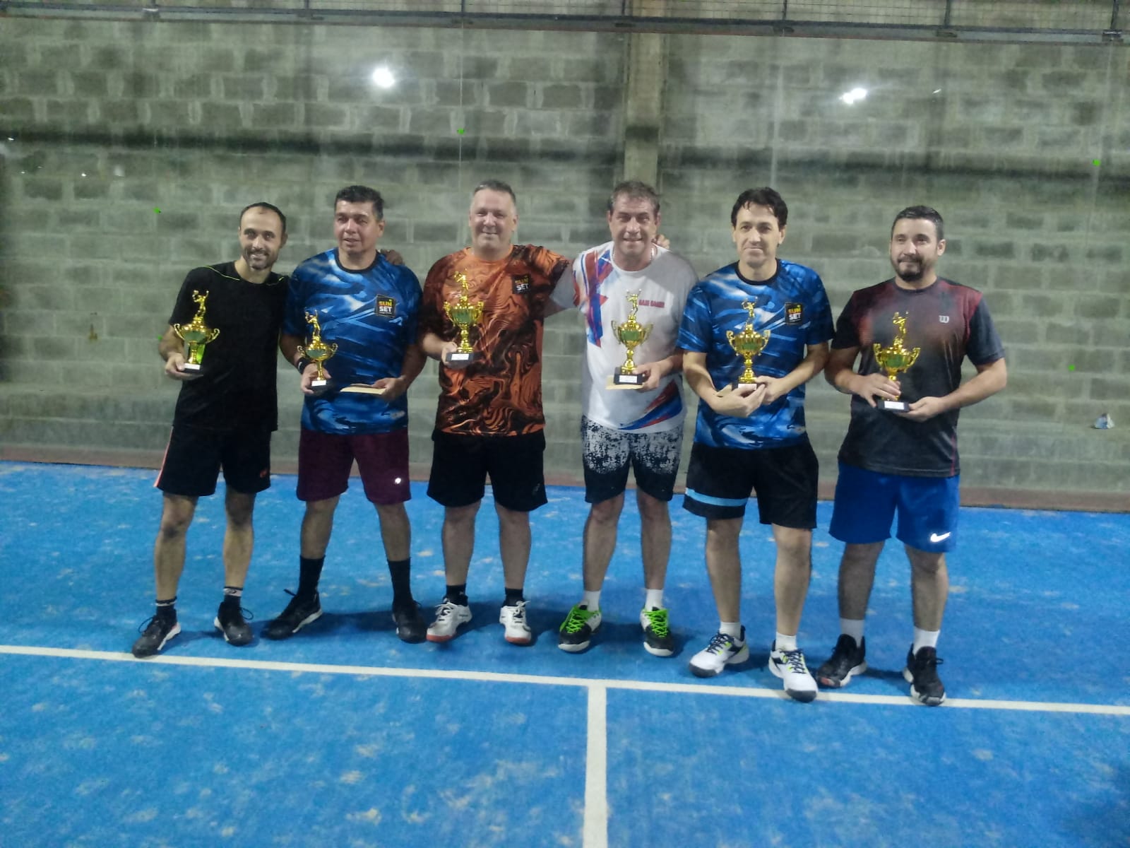 VILLA OCAMPO: ENTREGA DE TROFEOS AL TORNEO DE PADEL SENIOR