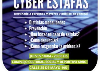 VILLA OCAMPO: JORNADA DE CAPACITACIÓN PARA COMBATIR CYBER ESTAFAS