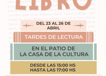 VILLA OCAMPO: TARDES DE LECTURA EN EL PATIO DE LA CASA DE LA CULTURA