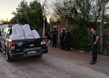 Cosecha Segura: la Policía detuvo a tres personas y secuestró 1.500 kilos de cereal