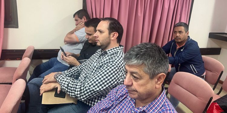 REUNIÓN EN LAS TOSCAS CON EL SECRETARIO AGENCIA PROVINCIAL DE SEGURIDAD VIAL