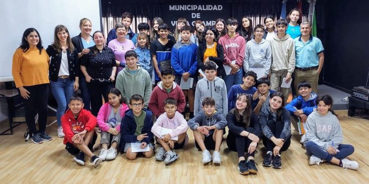 VILLA OCAMPO: VISITA DE ESTUDIANTES DE 1° AÑO DE LA EFA