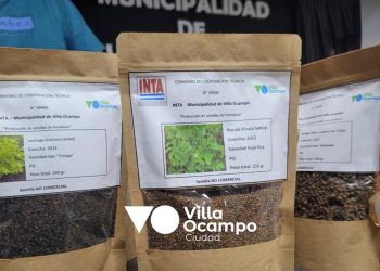 VILLA OCAMPO: FINALIZÓ LA CAMPAÑA DE ENTREGA DE KITS DE SEMILLAS