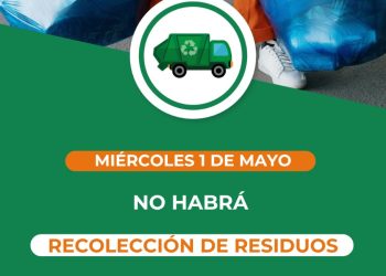 VILLA OCAMPO: MAÑANA MIÉRCOLES 1 DE MAYO NO HABRÁ RECOLECCIÓN DE RESIDUOS