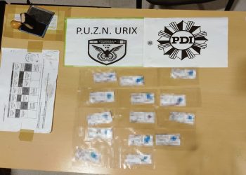 LAS TOSCAS: UN MENOR DE 16 AÑOS FUE DETENIDO CON COCAINA EN SU PODER.