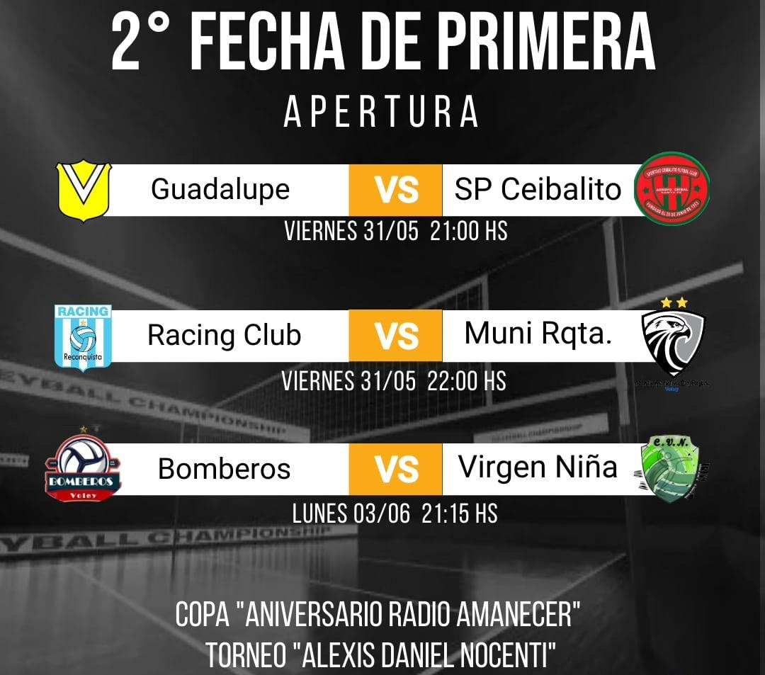 Se viene el clásico entre Bomberos y Virgen Niña en la Copa “Alexis Nocenti”