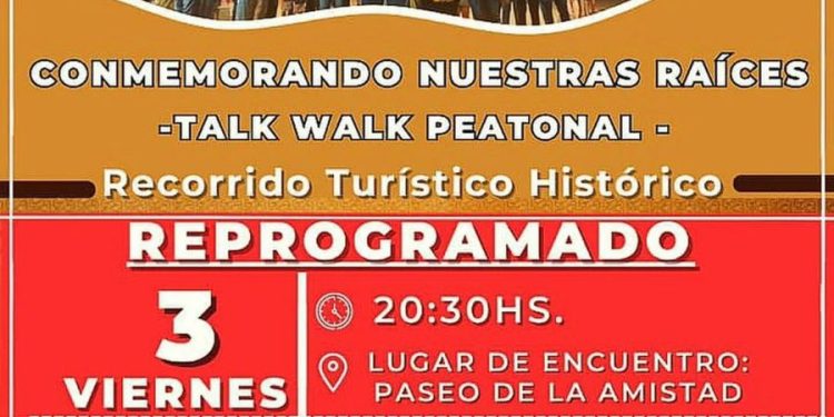 VILLA OCAMPO: PASEO GUIADO PEATONAL: “CONMEMORANDO NUESTRAS RAÍCES” (actividad reprogramada)