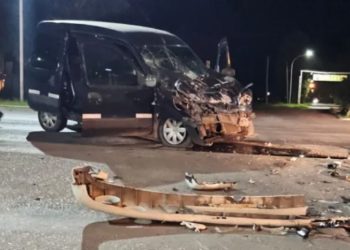 VILLA OCAMPO: ACCIDENTE EN EL ACCESO DE LA CIUDAD